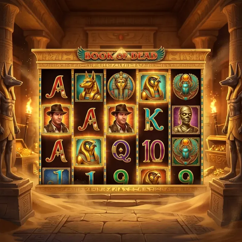 Book of Dead demo, free spins